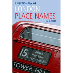ISBN A Dictionary of London Place-Names livre