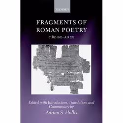 ISBN Fragments of Roman Poetry c.60 BC-AD 20, Anglais, Couverture rigide, 460 pages