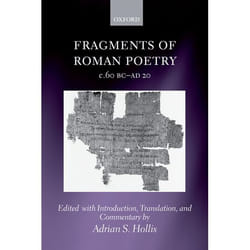 ISBN Fragments of Roman Poetry c.60 BC-AD 20 Couverture rigide