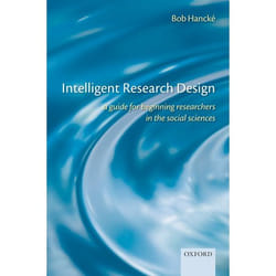 ISBN Intelligent Research Design ( A Guide for Beginning Researchers in the Social Sciences ) Couverture rigide