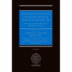 ISBN Principles Definitions and Model Rules of European Private Law ( Draft Common Frame of Reference (DCFR) ), Christian von ...