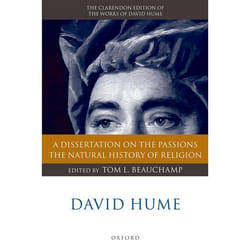 ISBN David Hume: A Dissertation on the Passions; The Natural History of Religion Couverture rigide