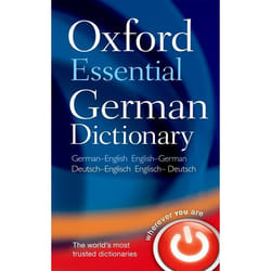 ISBN Oxford Essential German Dictionary livre