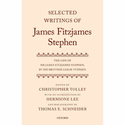 ISBN Selected Writings of James Fitzjames Stephen ( The Life of Sir James Fitzjames Stephen by his brother Leslie Stephen ), ...