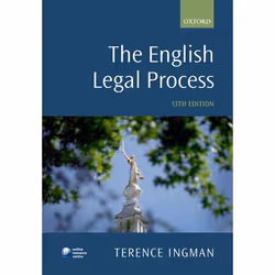 ISBN The English Legal Process, 498 pages