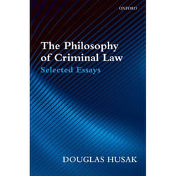 ISBN The Philosophy of Criminal Law ( Selected Essays ) livre