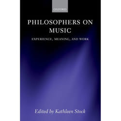 ISBN Philosophers on Music ( Experience Meaning and Work ) Couverture rigide
