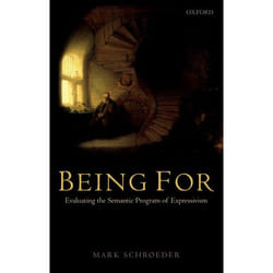 ISBN Being For ( Evaluating the Semantic Program of Expressivism ) Couverture rigide