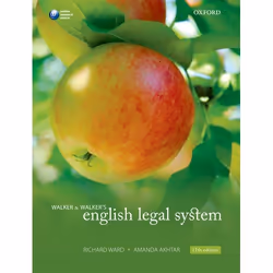 ISBN Walker & Walker's English Legal System, 800 pages