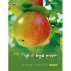 ISBN Walker & Walker's English Legal System livre
