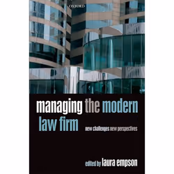 ISBN Managing the Modern Law Firm ( New Challenges New Perspectives ), Anglais, Couverture rigide, 272 pages