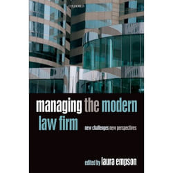 ISBN Managing the Modern Law Firm ( New Challenges New Perspectives ) Couverture rigide