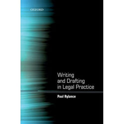 ISBN Writing and Drafting in Legal Practice livre