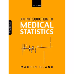 ISBN An Introduction to Medical Statistics, Martin Bland, 448 pages, Anglais, Oxford University Press, 23/07/2015, unisexe
