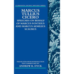ISBN Marcus Tullius Cicero ( Speeches on Behalf of Marcus Fonteius and Marcus Aemilius Scaurus: Translated with Introduction and Commentary ) Couverture rigide