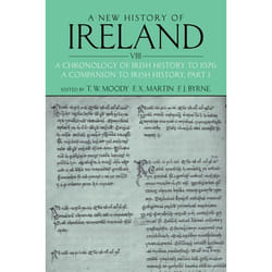 ISBN A New History of Ireland Volume VIII ( A Chronology of Irish History to 1976: A Companion to Irish History Part I ) livre