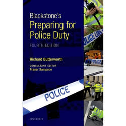 ISBN Blackstone's Preparing for Police Duty livre