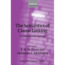 ISBN The Semantics of Clause Linking ( A Cross-Linguistic Typology ) Couverture rigide