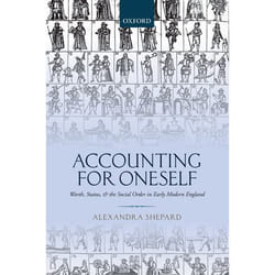 ISBN Accounting for Oneself ( Worth Status and the Social Order in Early Modern England ) livre Anglais Livre broché 384 pages