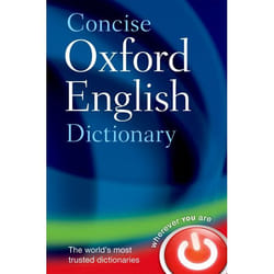 Concise Oxford English Dictionary 12Th Edition