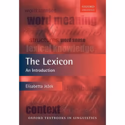 ISBN The Lexicon ( An Introduction ), Anglais, Couverture rigide, 256 pages