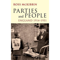 ISBN Parties and People ( England 1914-1951 ) Couverture rigide