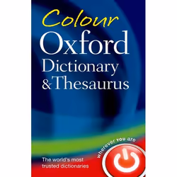 ISBN Colour Oxford Dictionary & Thesaurus, 800 pages