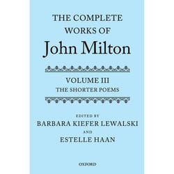 ISBN The Complete Works of John Milton ( Volume III: The Shorter Poems ) livre