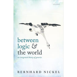ISBN Between Logic and the World ( An Integrated Theory of Generics ) 288 pages Anglais