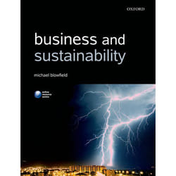 ISBN Business and Sustainability livre