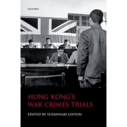 ISBN Hong Kong's War Crimes Trials 304 pages Anglais