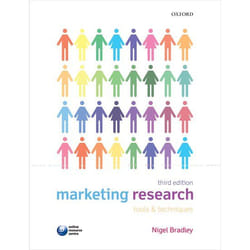 ISBN Marketing Research: Tools and Techniques livre