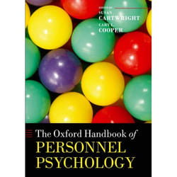 ISBN The Oxford Handbook of Personnel Psychology livre Anglais Couverture rigide 672 pages