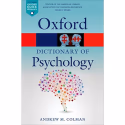 ISBN A Dictionary of Psychology, Andrew M. Colman, 896 pages, Anglais, Oxford University Press, 22/01/2015, unisexe
