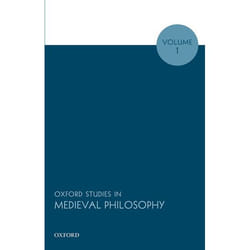 ISBN Oxford Studies in Medieval Philosophy Volume 1