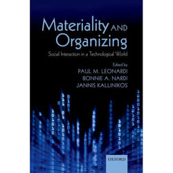 ISBN Materiality and Organizing ( Social Interaction in a Technological World ) Couverture rigide