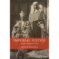 ISBN Imperial Justice ( Africans in Empire's Court ) 240 pages Anglais