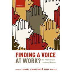 ISBN Finding a Voice at Work? ( New Perspectives on Employment Relations ) Couverture rigide