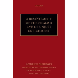 ISBN A Restatement of the English Law of Unjust Enrichment, Anglais, Couverture rigide, 216 pages