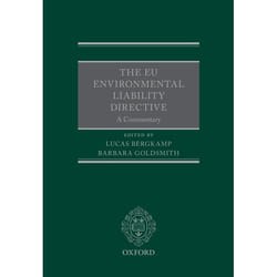ISBN The EU Environmental Liability Directive ( A Commentary ) 406 pages Anglais