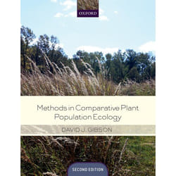 ISBN Methods in Comparative Plant Population Ecology livre Anglais Couverture rigide 320 pages