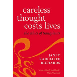 ISBN Careless Thought Costs Lives ( The Ethics of Transplants ) livre Anglais Couverture rigide 304 pages