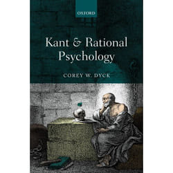 ISBN Kant and Rational Psychology 288 pages Anglais
