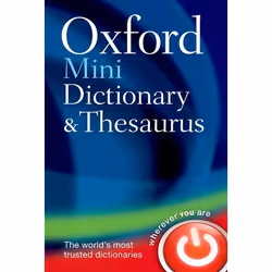 ISBN Oxford Mini Dictionary and Thesaurus, 800 pages