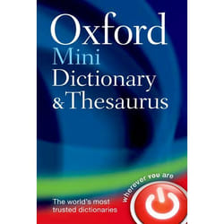 ISBN Oxford Mini Dictionary and Thesaurus livre