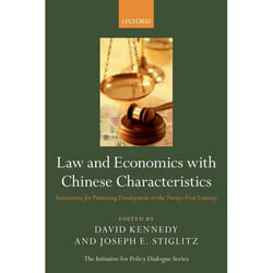 ISBN Law and Economics with Chinese Characteristics ( Institutions for Promoting Development in the Twenty-First Century ) livre Anglais Couverture rigide
