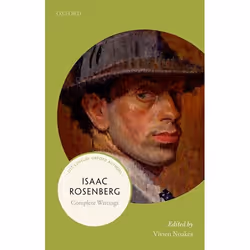 ISBN Isaac Rosenberg ( 21st-Century Oxford Authors ), Anglais, Couverture rigide, 502 pages