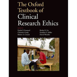 ISBN The Oxford Textbook of Clinical Research Ethics 848 pages Anglais
