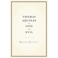 ISBN Thomas Aquinas on God and Evil livre Anglais Couverture rigide 192 pages