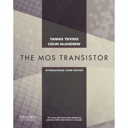 ISBN Operation and Modeling of the MOS Transistor Third Edtion International Edition, Yannis Tsividis, Colin McAndrew, unisex ...